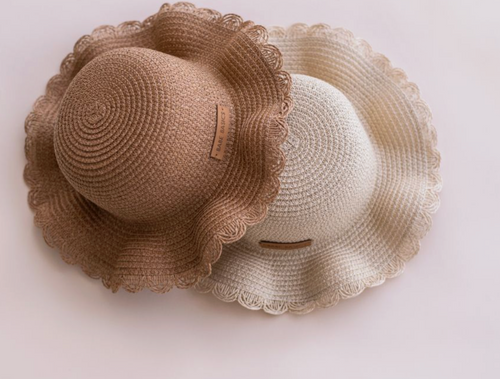 Straw Hat // Sun Hat // Baby Sun Hat // Beach Hat