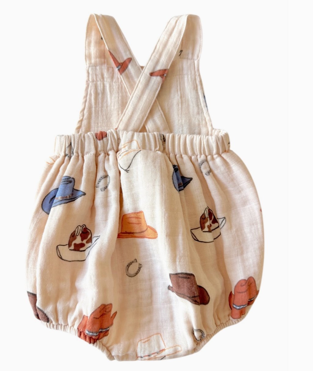 Western / Muslin Retro Sunsuit
