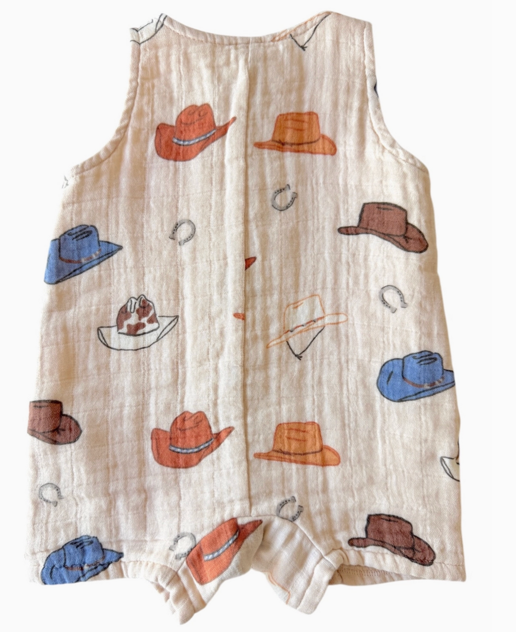 Western / Muslin Shortie Romper