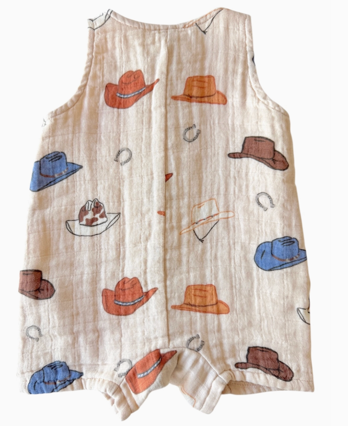 Western / Muslin Shortie Romper